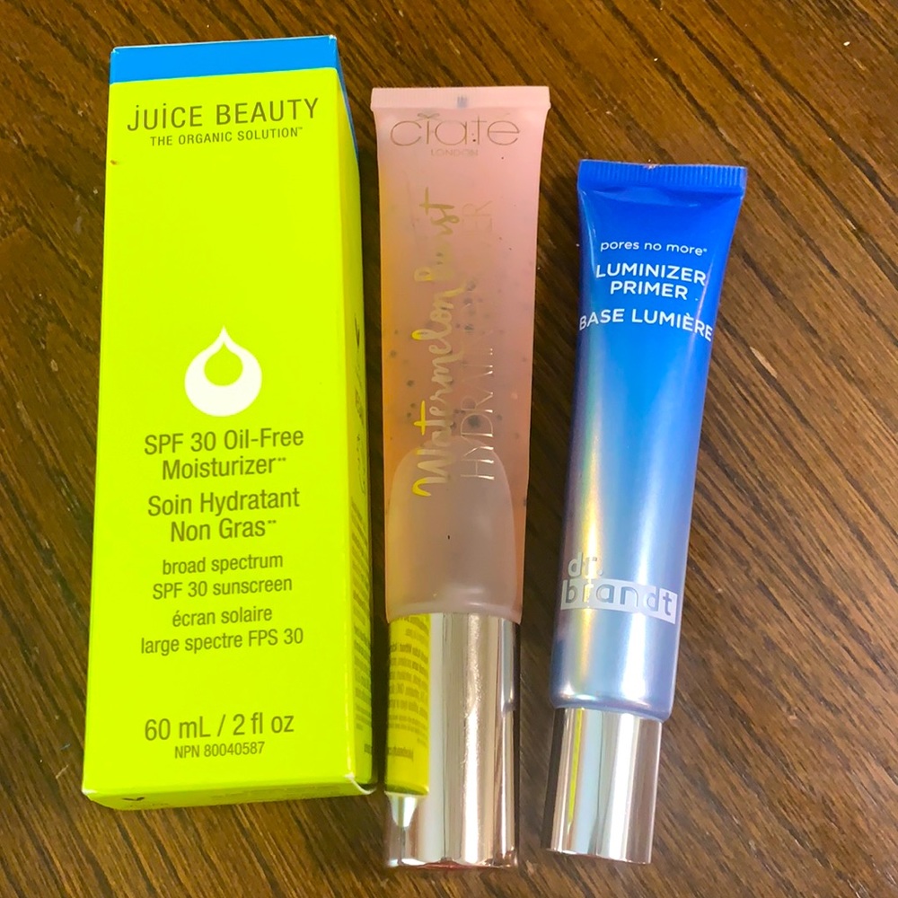 Moisturizer and primers